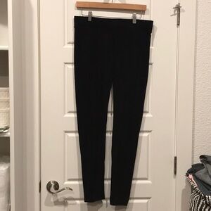 Cabi sleek ponte leggings solid black